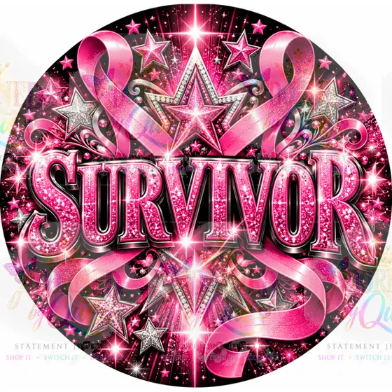 Survivor BCA earrings by Adorned by Que
