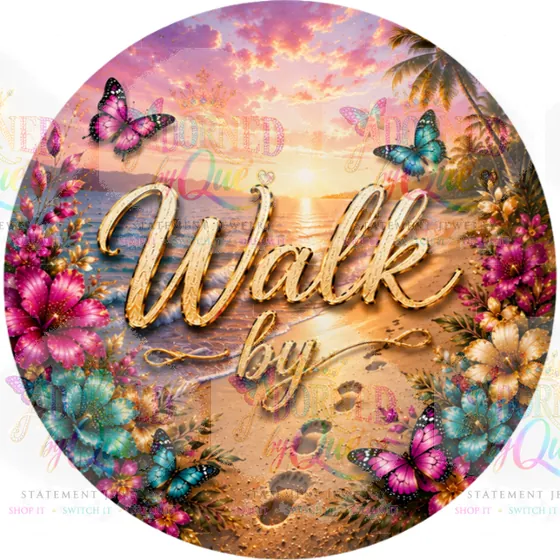 Walk by Faith earrings by Adorned by Que