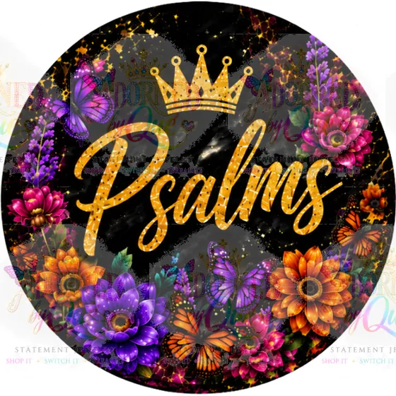 Psalms 23 earrings by Adorned by Que