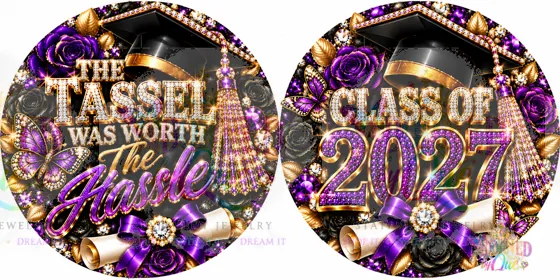 Graduation4 earrings by Adorned by Que