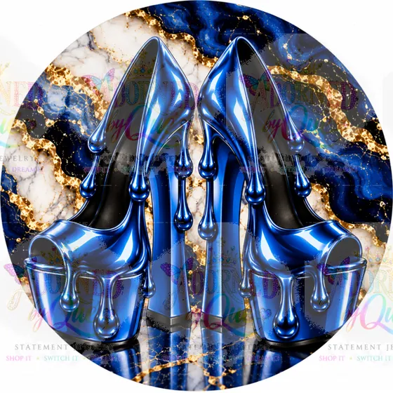 Heels earrings by Adorned by Que