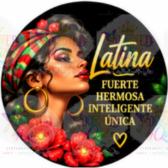 Latin1 earrings by Adorned by Que