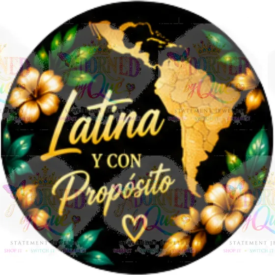Latin8 earrings by Adorned by Que