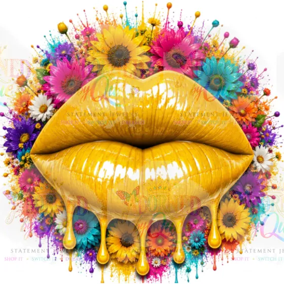 Lips10 + Lips10.5 earrings by Adorned by Que