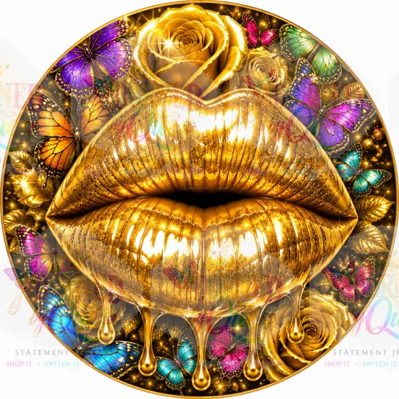 Lips2 + Lips2.5 earrings by Adorned by Que