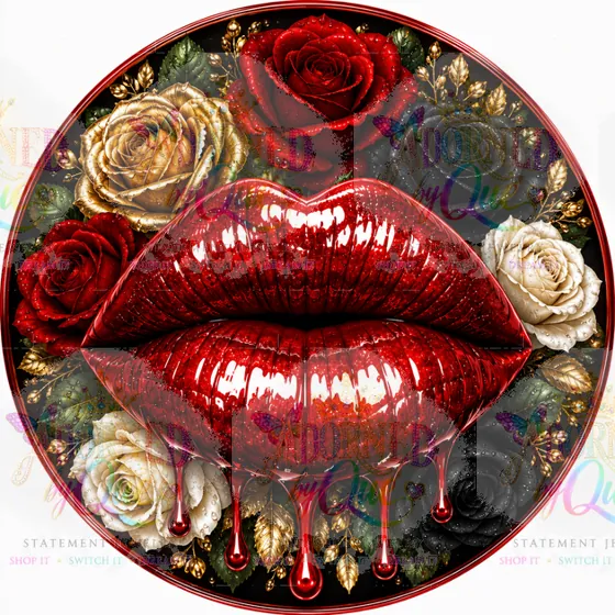 Lips9 + Lips9.5 earrings by Adorned by Que