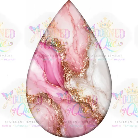 Teardrop10 earrings by Adorned by Que